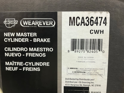 Carquest MCA36474 Brake Master Cylinder