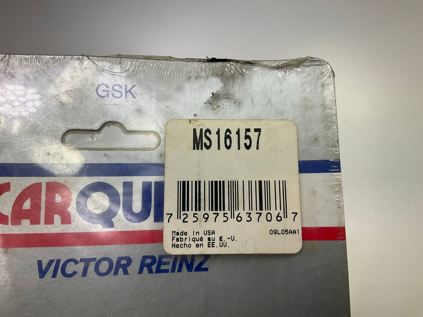 Carquest MS16157 Fuel Injection Plenum Gasket Set For 1993-99 GM 3.1L V6