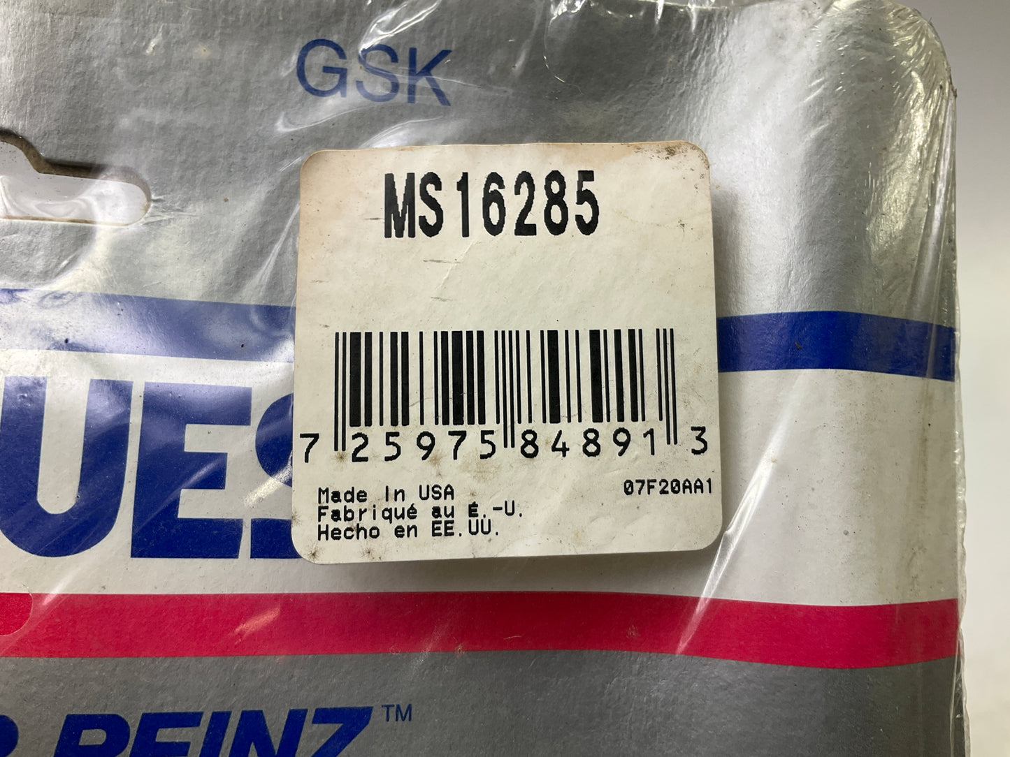 Carquest MS16285 Fuel Injection Plenum Gasket For 1997 Ford 4.2L-V6