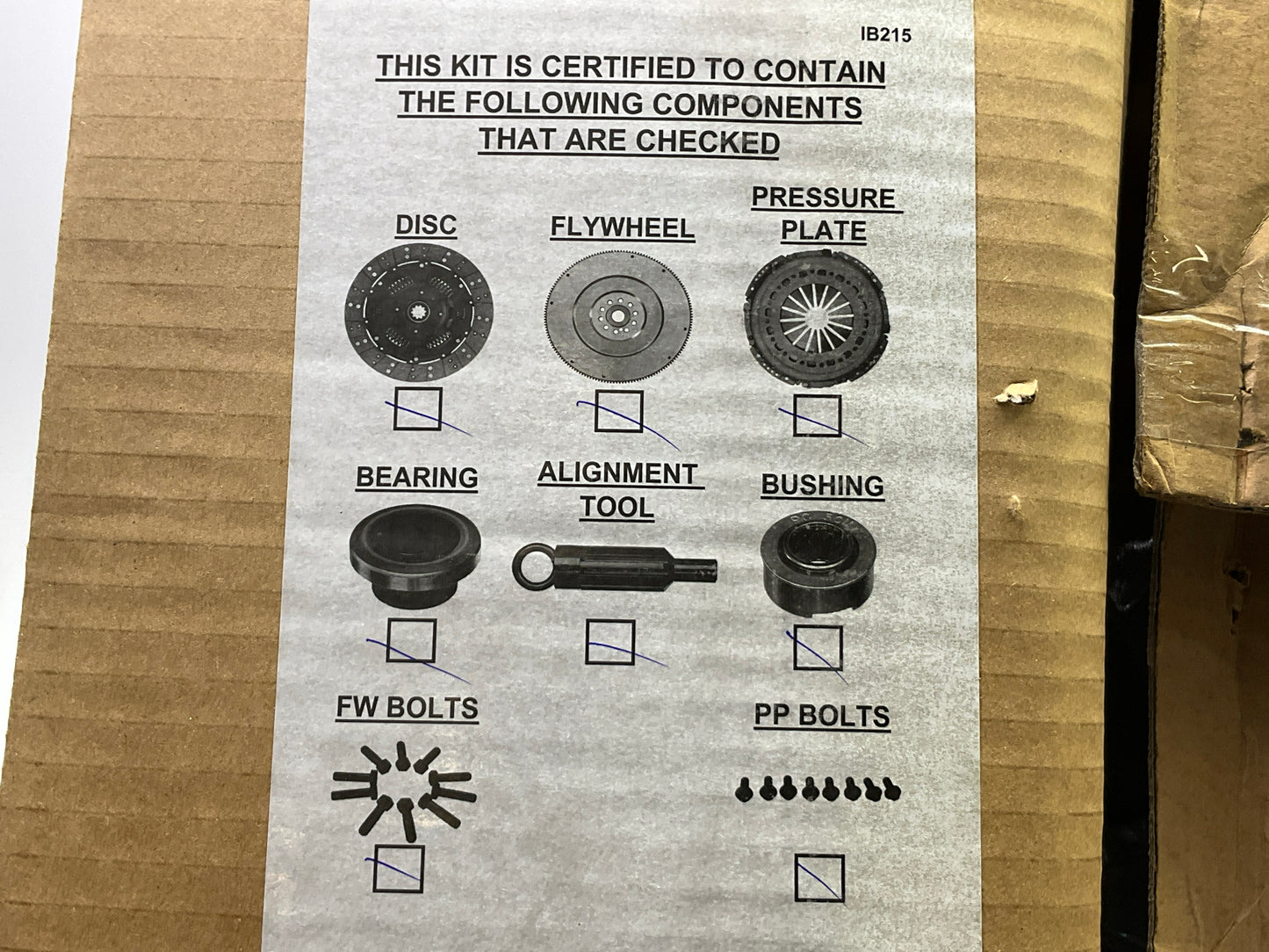 Carquest MU1989-1SK Clutch Kit - Solid Flywheel Conversion Kit