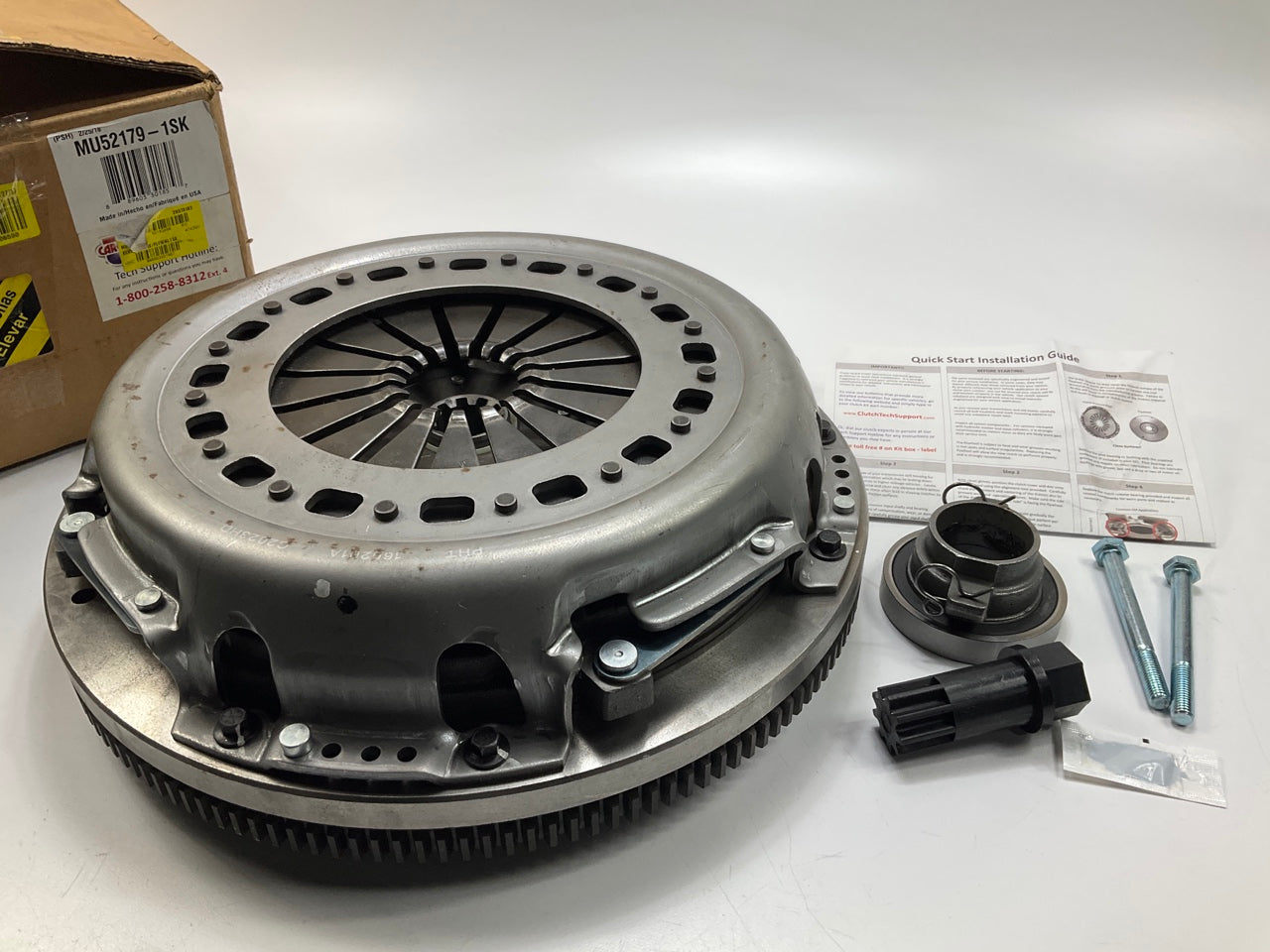 Carquest MU52179-1SK Solid Flywheel Conversion Kit (Clutch Kit W/ Flywheel)