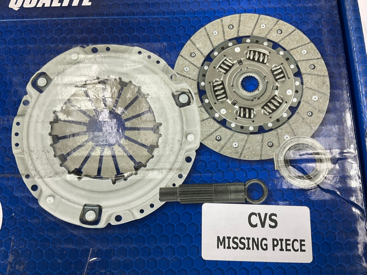 Missing Pilot Bearing - Carquest MU70137-1 Clutch Kit