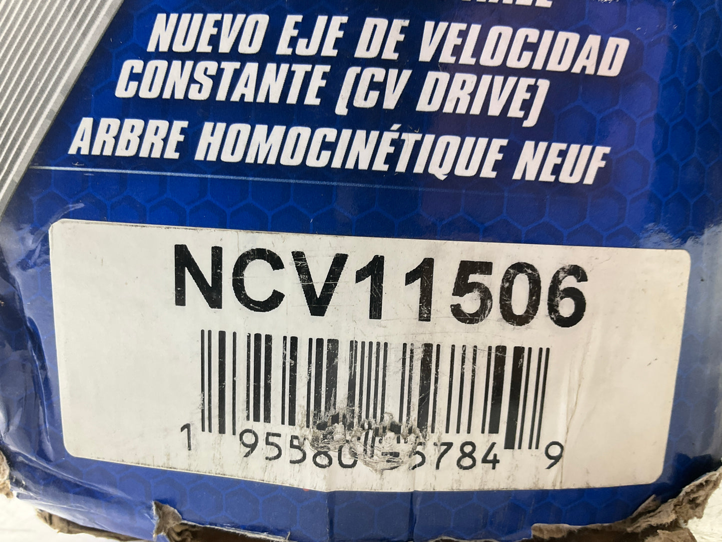 Carquest NCV11506 Front Left Manual Trans CV Axle 2005-12 Escape, 08-11 Tribute