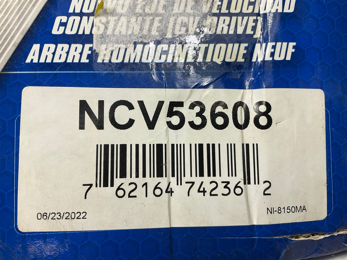 Carquest NCV53608 Front Right CV Axle Manual Trans 2002-06 Altima 2004-06 Maxima
