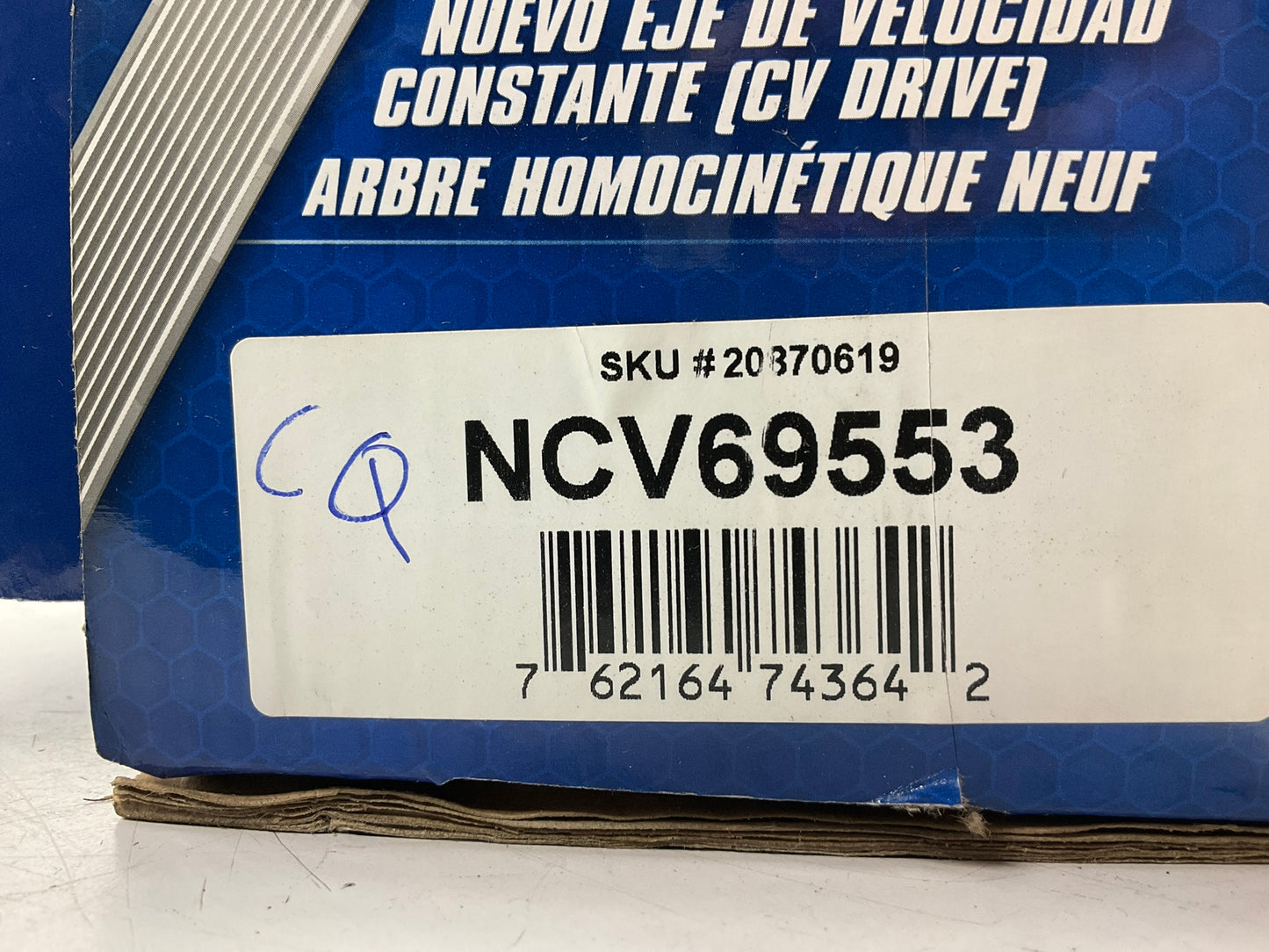 Carquest NCV69553 Front Right CV Axle For 1994-1999 Toyota Celica GT Automatic