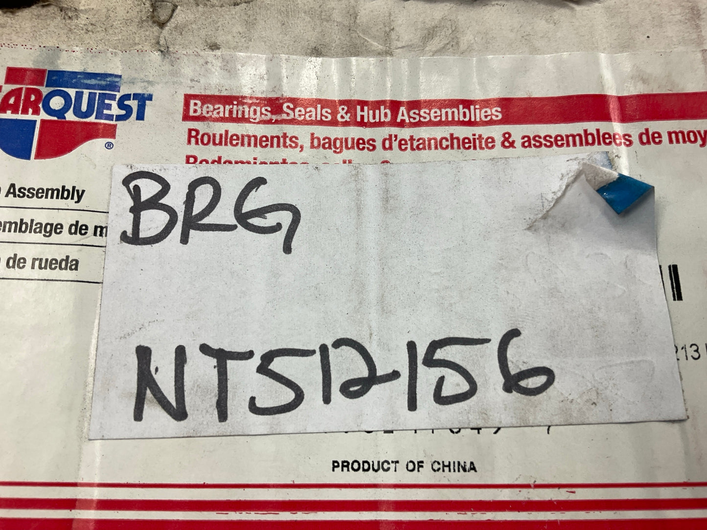 Carquest NT512156 Rear Wheel Bearing & Hub Assembly
