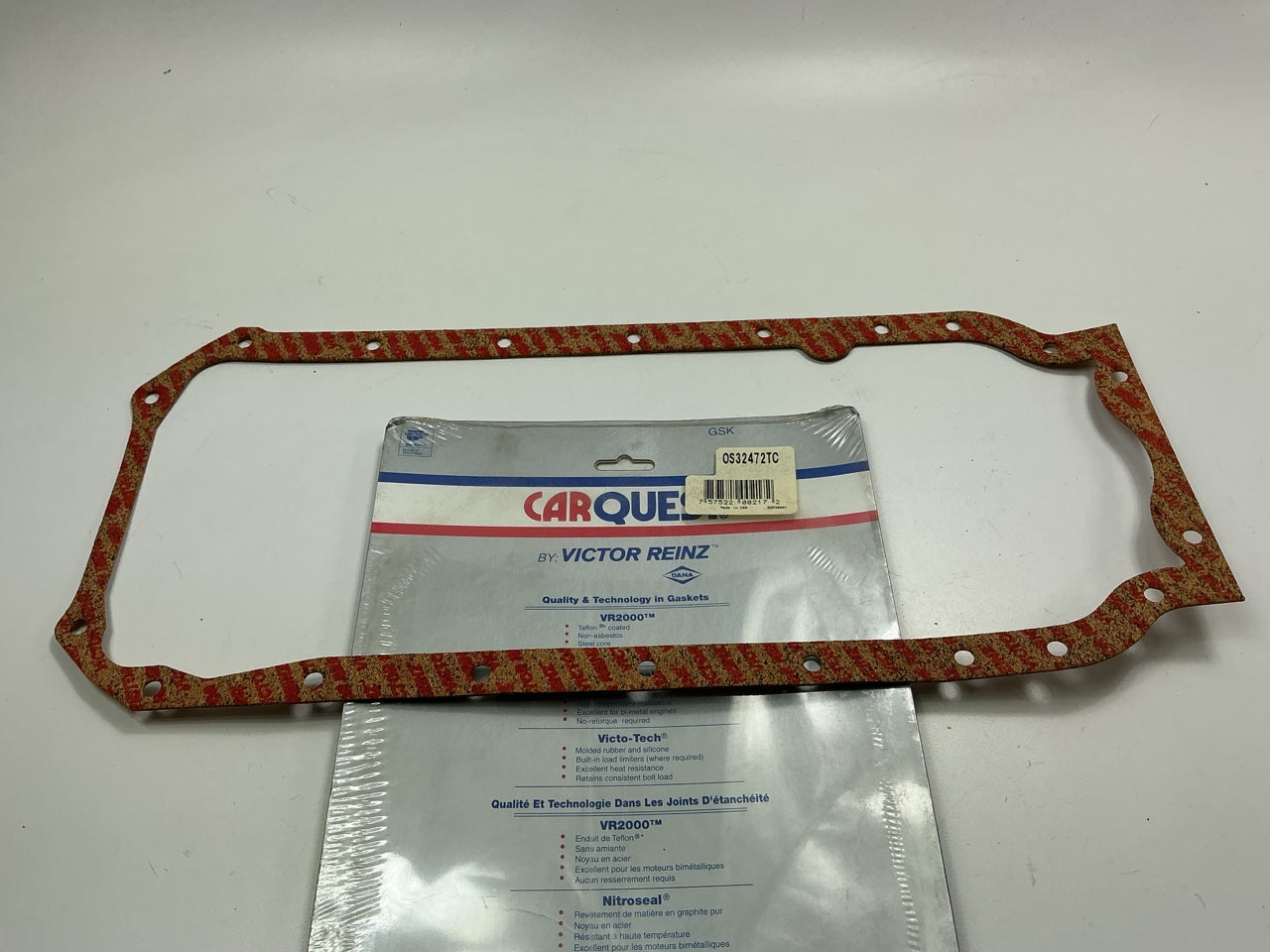 CARQUEST Victor OS32472TC Engine Oil Pan Gasket 85-95 Cadillac 4.1L 4.5L 4.9L-V8