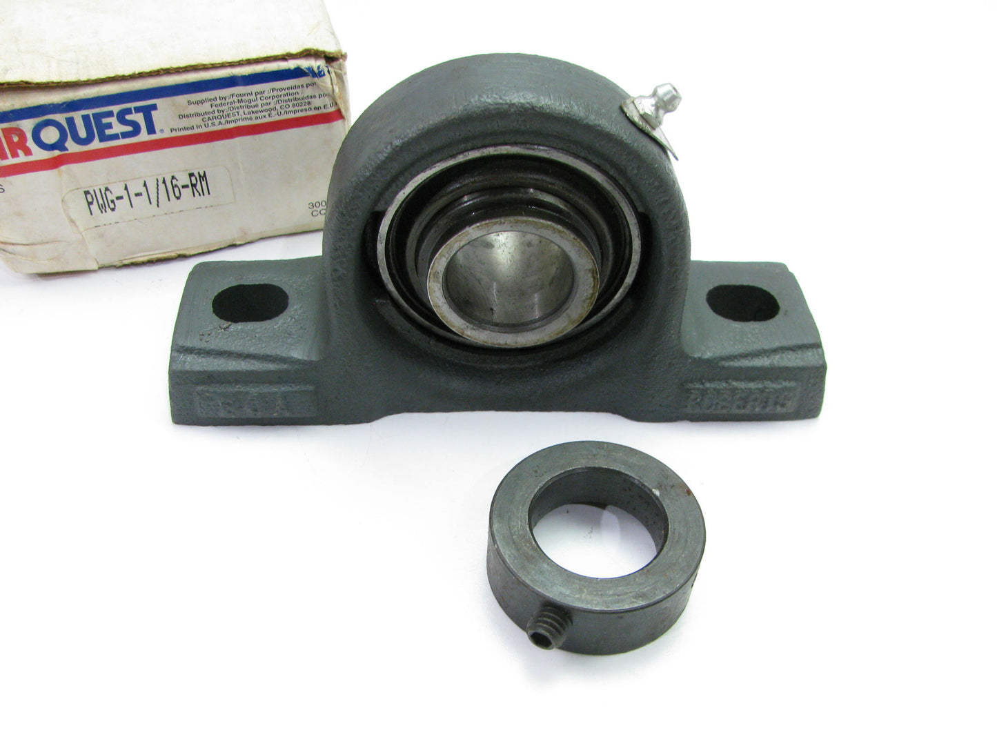 Carquest PWG-1-1/16-RM Pillow Block Ball Bearing (Made By Federal Mogul) 1-1/16''