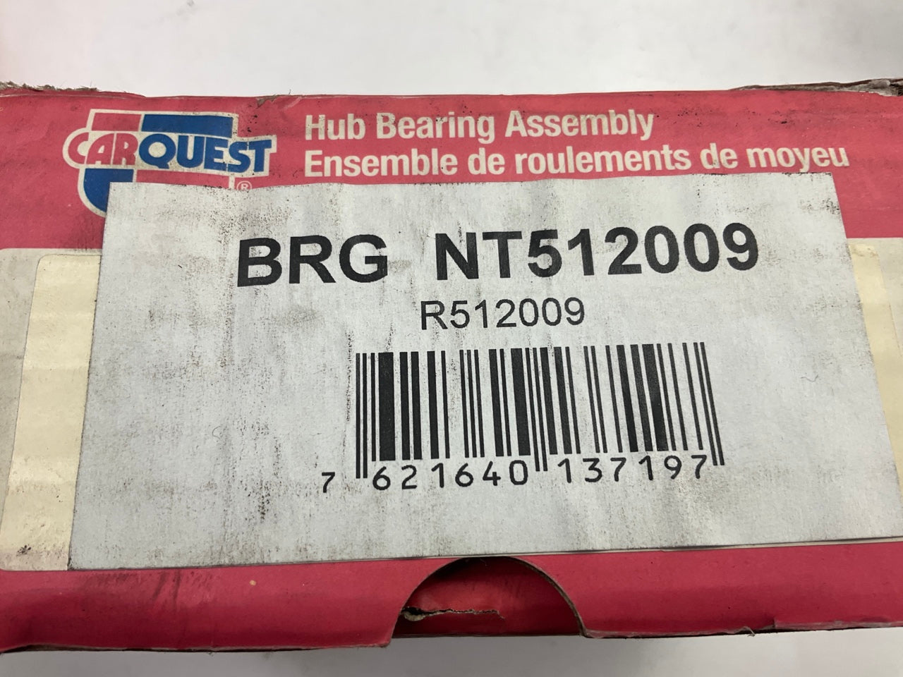 (2) Carquest R512009 Rear Wheel Bearing - 1992-1998 Lexus ES300, 1999-2003 RX300