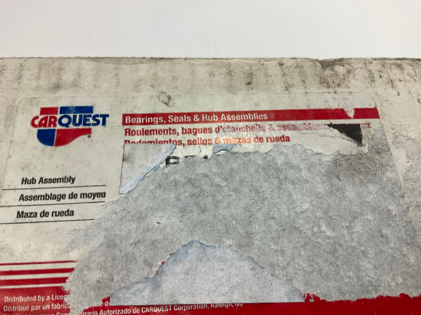 Carquest R512036 Wheel Bearing And Hub Assembly, Rear
