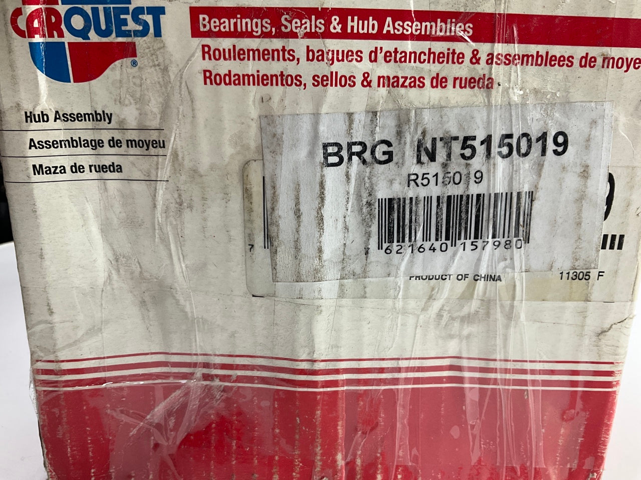 Carquest R515019 Front Wheel Bearing & Hub Assembly
