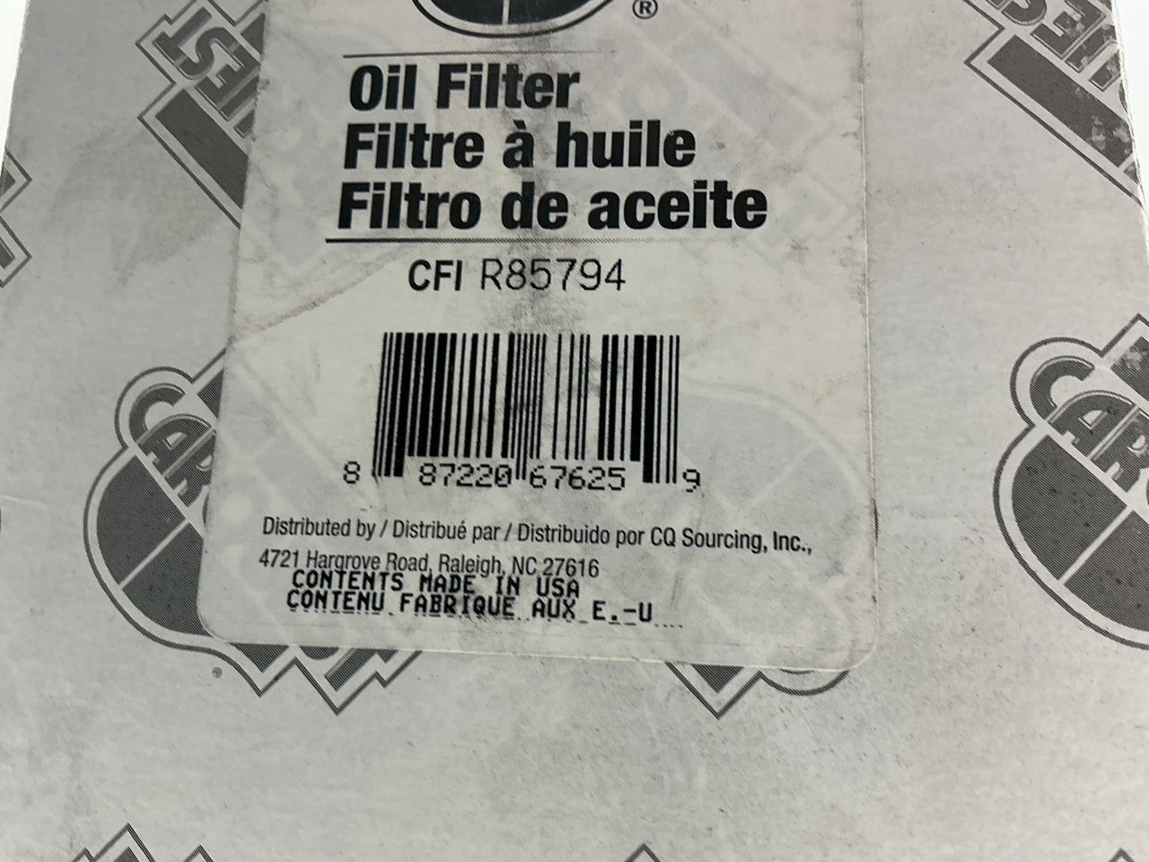 Carquest R85794 Engine Oil Filter