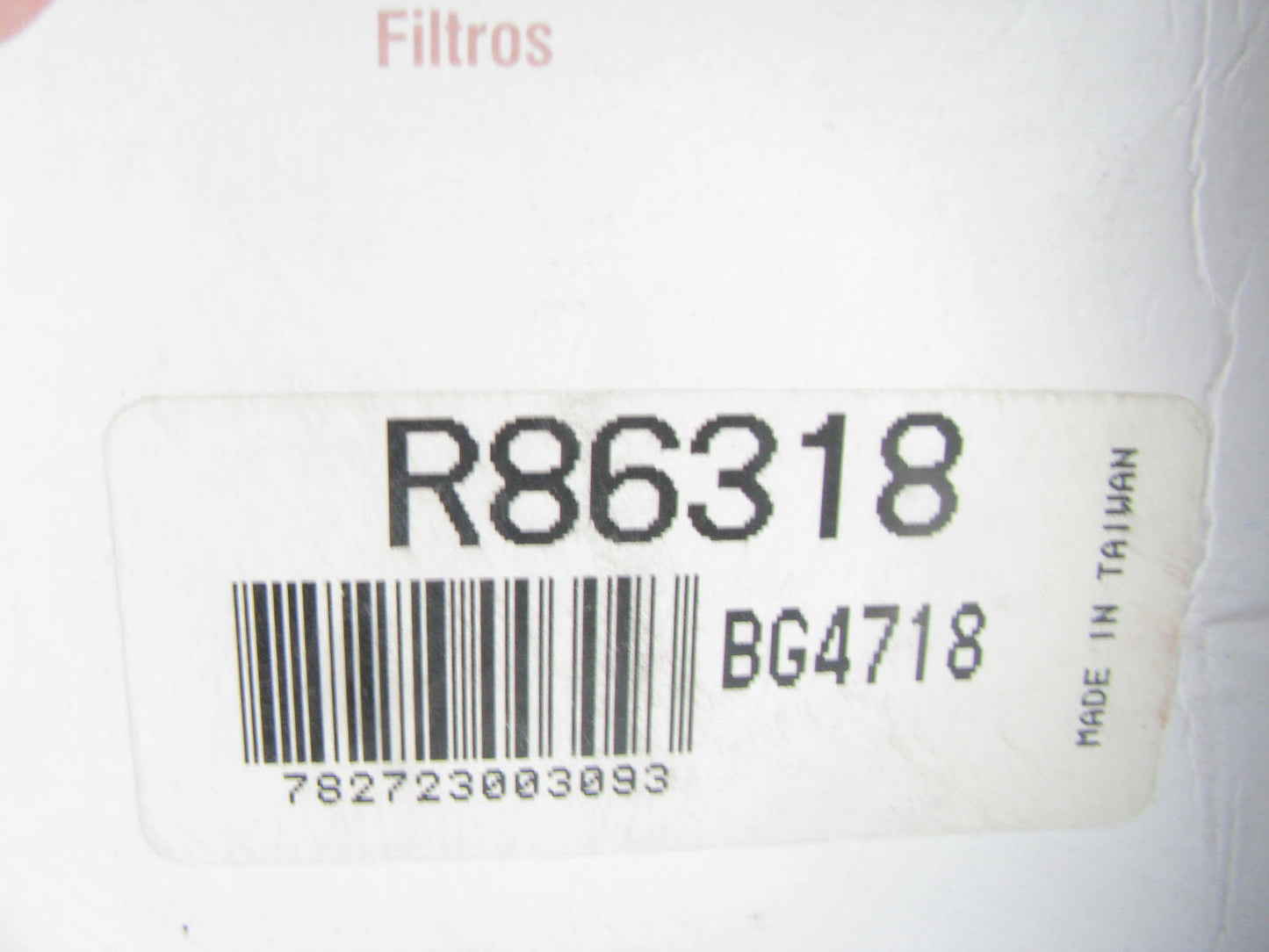 Carquest R86318 Fuel Filter Replaces G7248 33318 F54718 G6365 GF240 FF5664