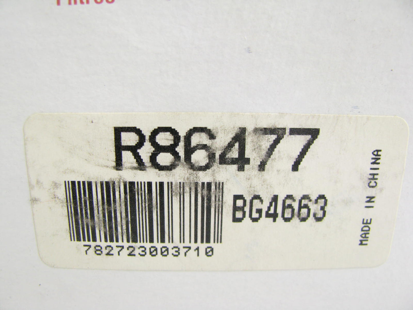 Carquest R86477 Fuel Filter Replaces 86477 G5237 BG4663 33477 F44663 G6351