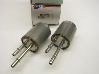 (2) Carquest R86946 Fuel Filter - 2004-2005 Pontiac Grand Prix