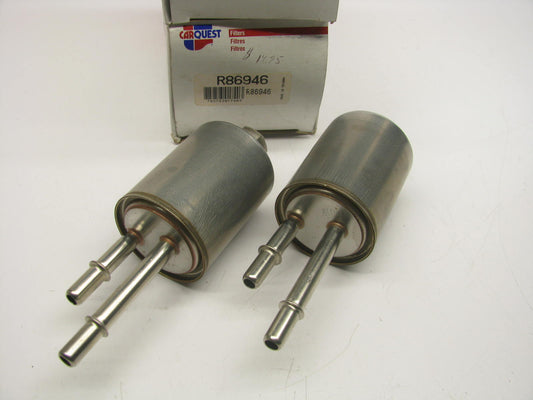 (2) Carquest R86946 Fuel Filter - 2004-2005 Pontiac Grand Prix