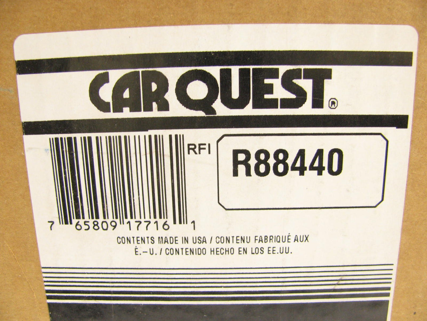 Carquest R88440 Air Filter Replaces: 46440 A1300C A1306C RS3735 AF26315 6440
