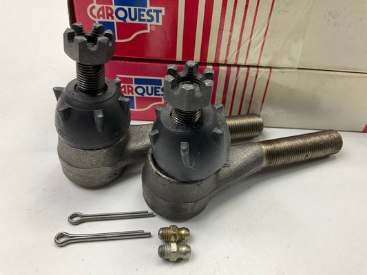 (2) Carquest RES2057RL Front Outer Steering Tie Rod End