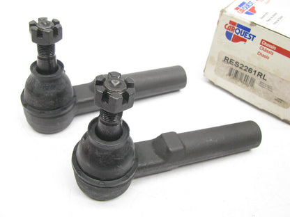 (2) Carquest RES2261RL Steering Tie Rod End - Front Outer