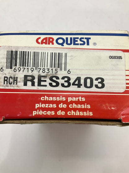 (2) Carquest RES3403 Steering Tie Rod End - Front Outer