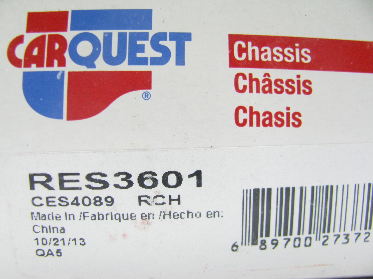 Carquest RES3601 Steering Tie Rod End - Front Left Outer