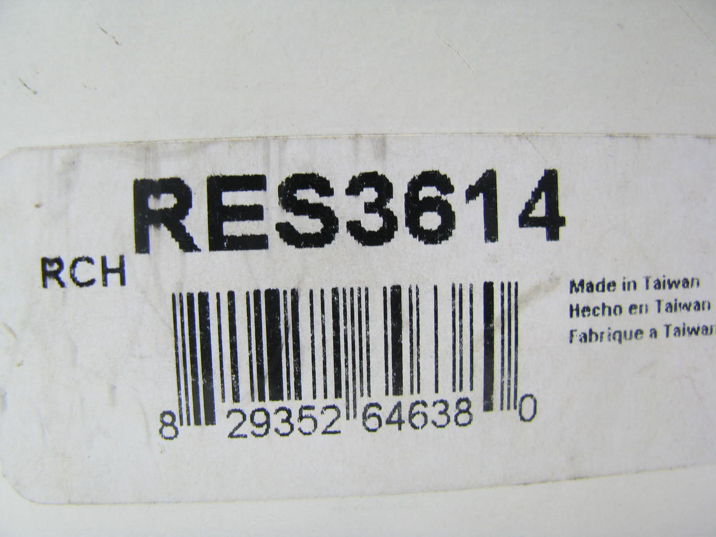 Carquest RES3614 Steering Tie Rod End - Front Outer