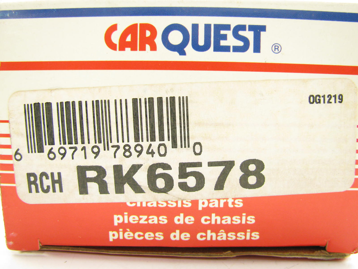 Carquest RK6578 FRONT LOWER Suspension Control Arm Bushing Kit