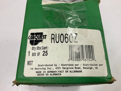 Carquest RU060Z 60oz 60 Ounce Zinc Coated Truck Wheel Weights - Pack Of 25 Pcs
