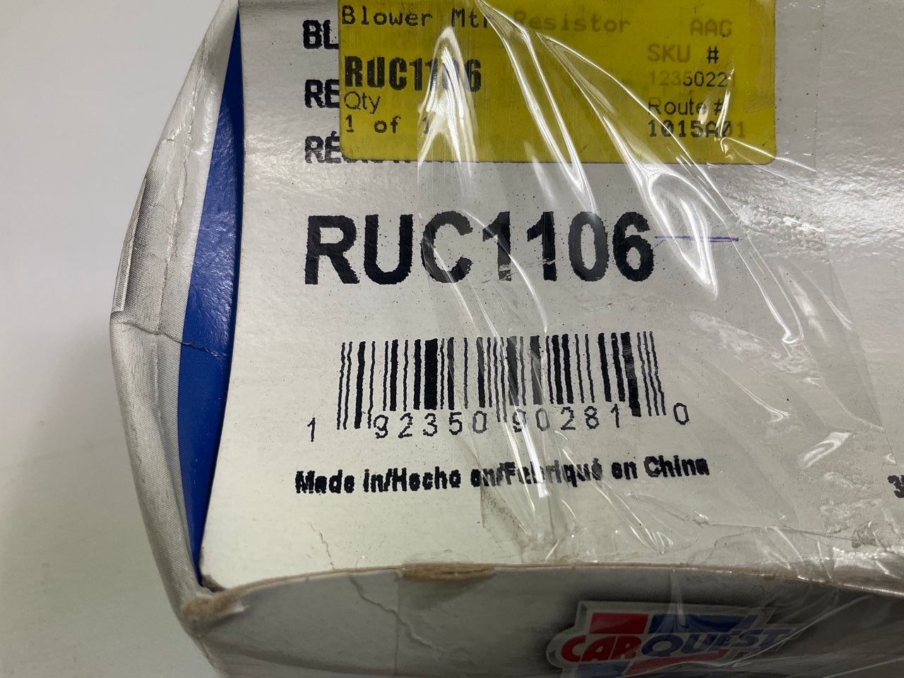 Carquest RUC1106 HVAC Blower Motor Resistor