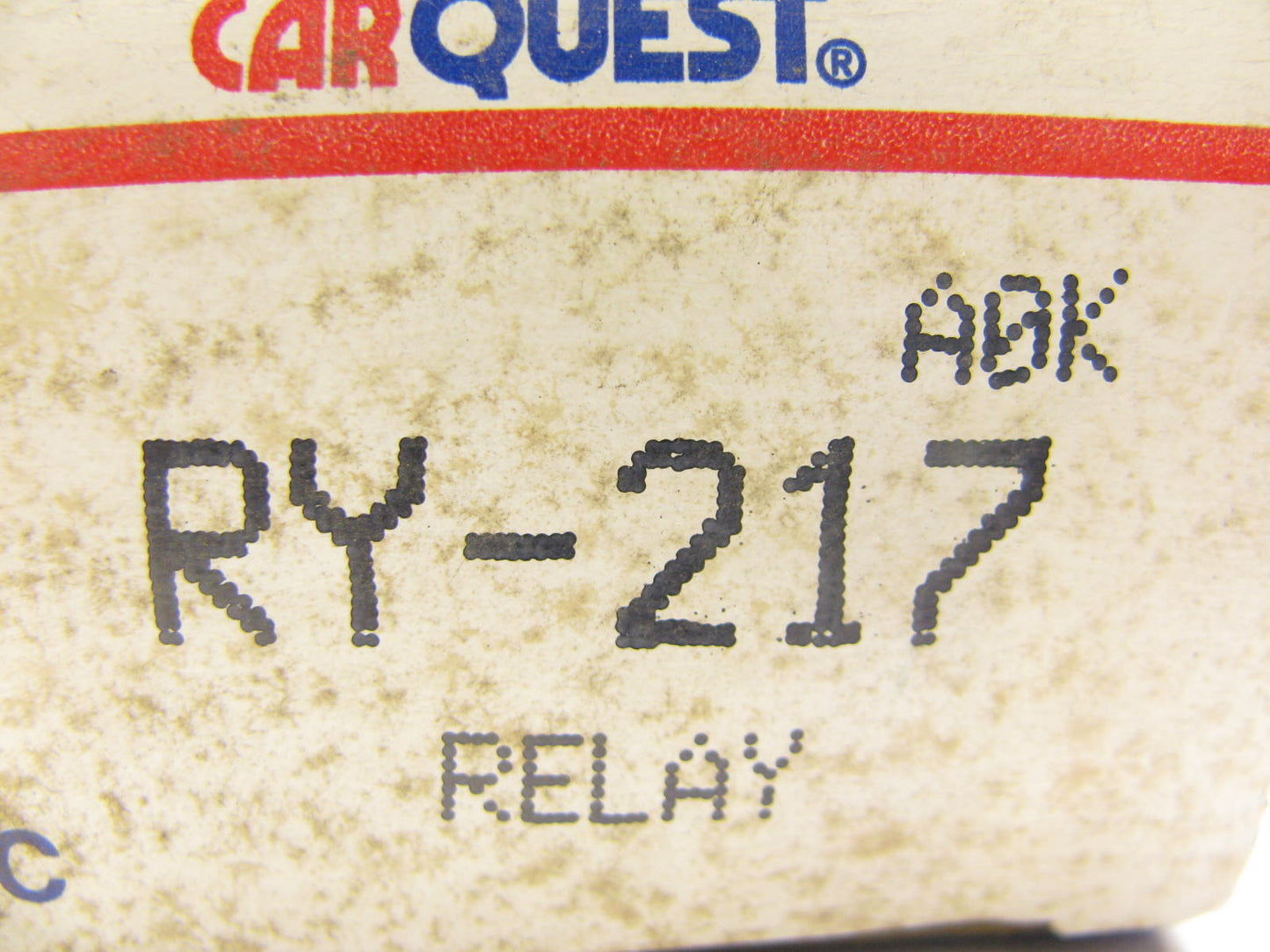 Carquest RY217 A/C Compressor Clutch Control Relay