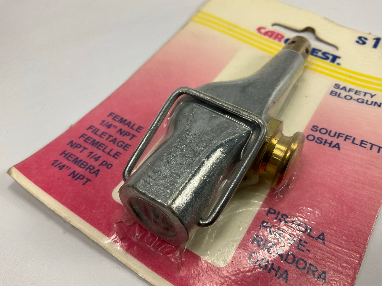 Carquest (Made By Milton) S107 Safety Air Blow Gun Female 1/4'' NPT