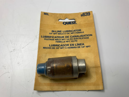 Carquest S639 Type2 Air Line In-Line Lubricator,1/4'' NPT Male X 1/4'' NPT Female