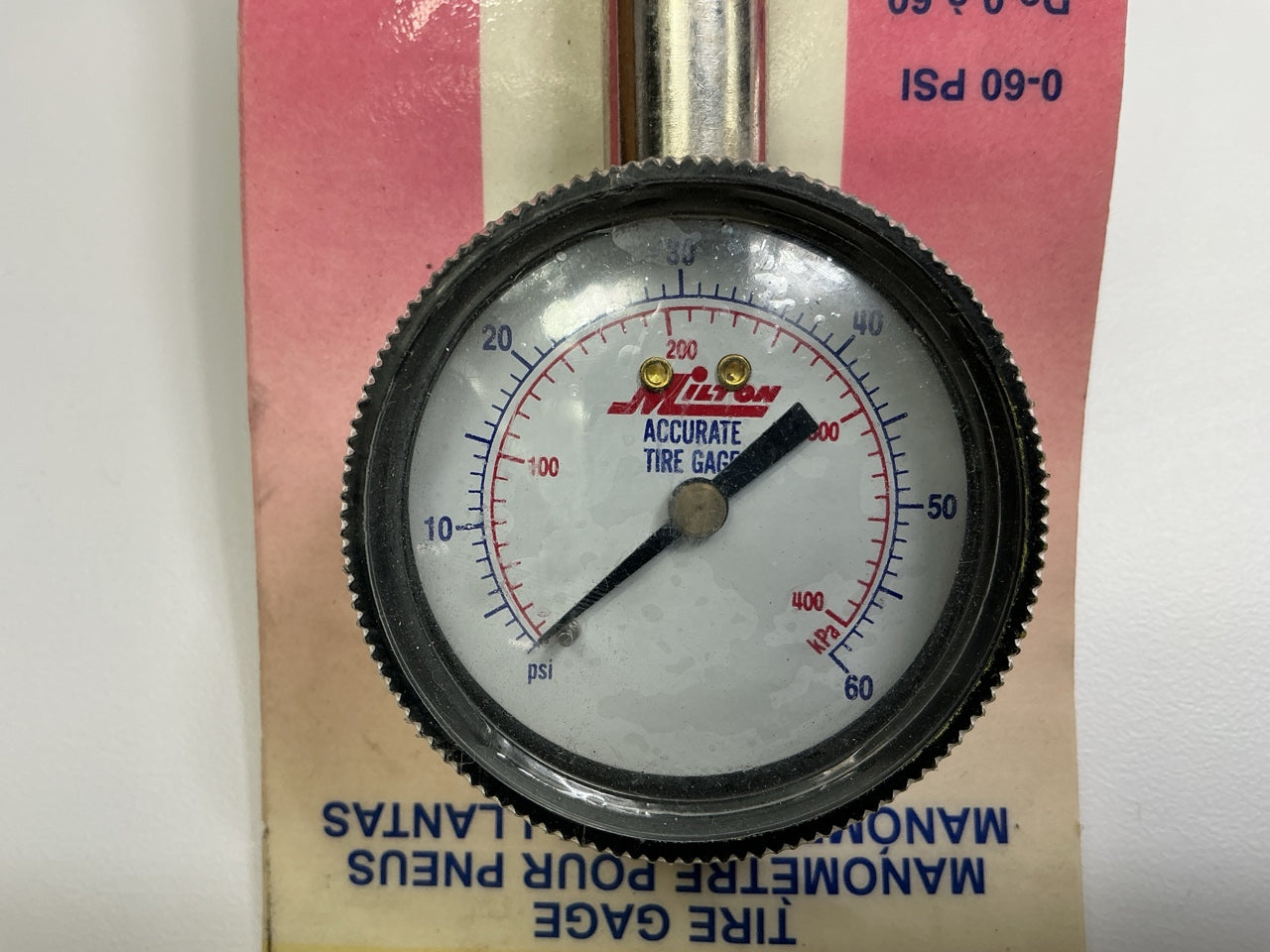 Carquest Packaged - Made By Milton, S902 Tire Air Pressure Gauge As Shown