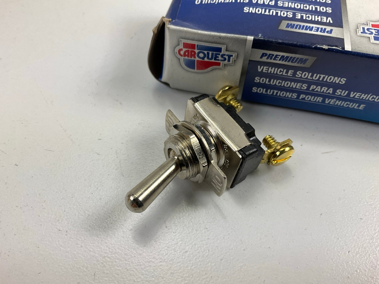 Carquest SBA3441 Toggle Switch (ON-OFF) 2 Terminal, 20 Amps @ 12 Volts