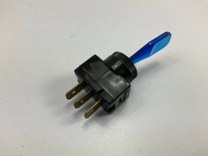 Carquest SBA3512 Blue Illuminated Toggle Switch, 10 Amp 12 Volt