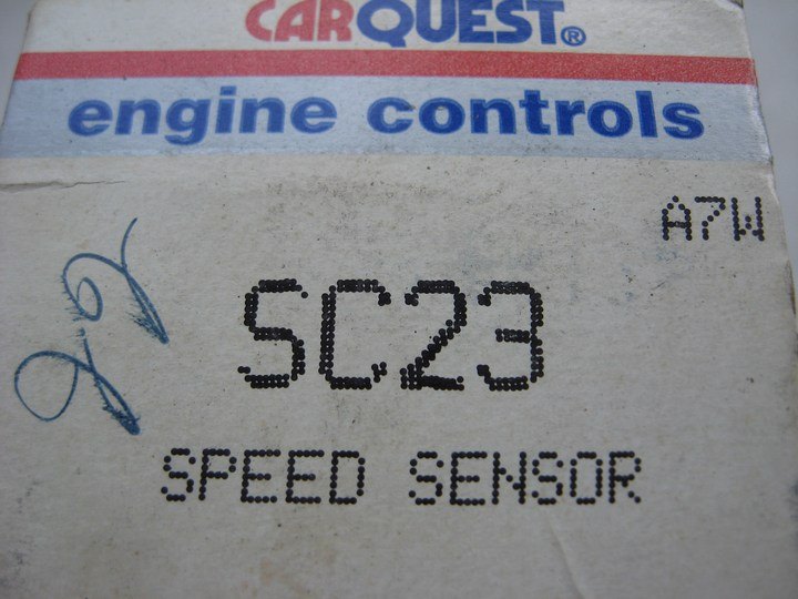 Carquest SC23 Vehicle Speed Sensor