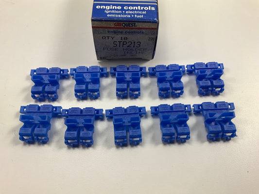 (10) Carquest STP213 Inline Fuse Holders, 20 Amp Max, Use ATO Or ATC Type Fuses