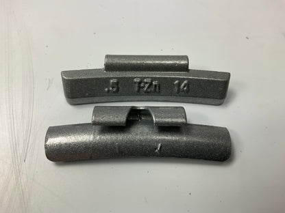 Carquest T050Z 1/2 Oz Coated Zinc Wheel Weights 0.50 Oz - Pack Of 25