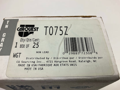 Carquest T075Z Coated Zinc 3/4 Oz Wheel Weight 0.75 Oz - Box Of 25