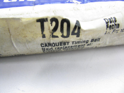 Carquest T204 Engine Timing Belt For 1992 Mitsubishi Eagle 2.4L