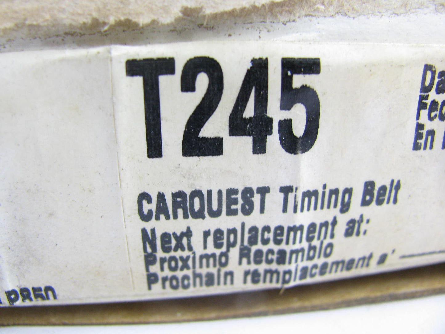 Carquest T245 Engine Timing Belt For 1995-2005 Dodge 2.0L