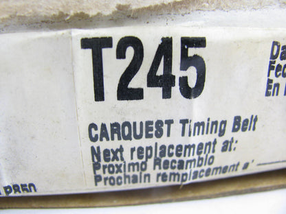Carquest T245 Engine Timing Belt For 1995-2005 Dodge 2.0L