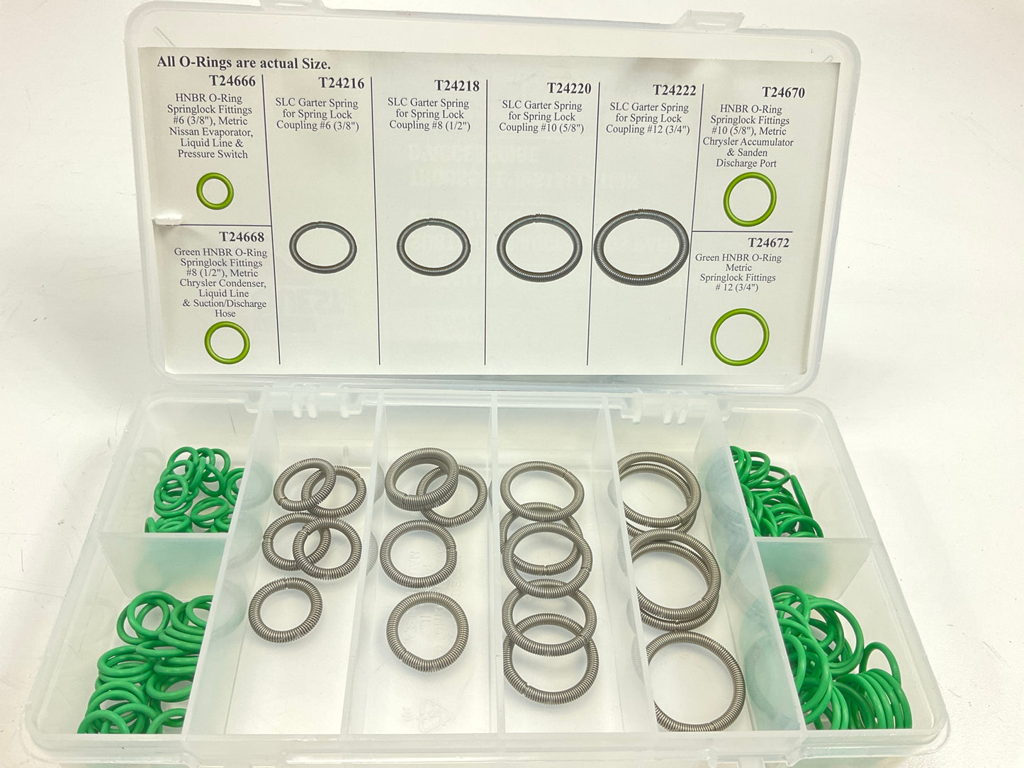 Carquest 24813 Air Conditioning A/C Service Parts Organizer & Assortment, 626 PC