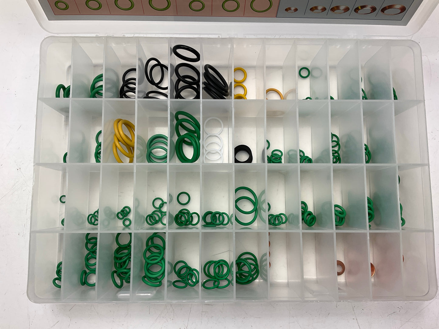 Damaged Storage Case - Carquest T24815 Premium A/C O-Ring Assortment Kit