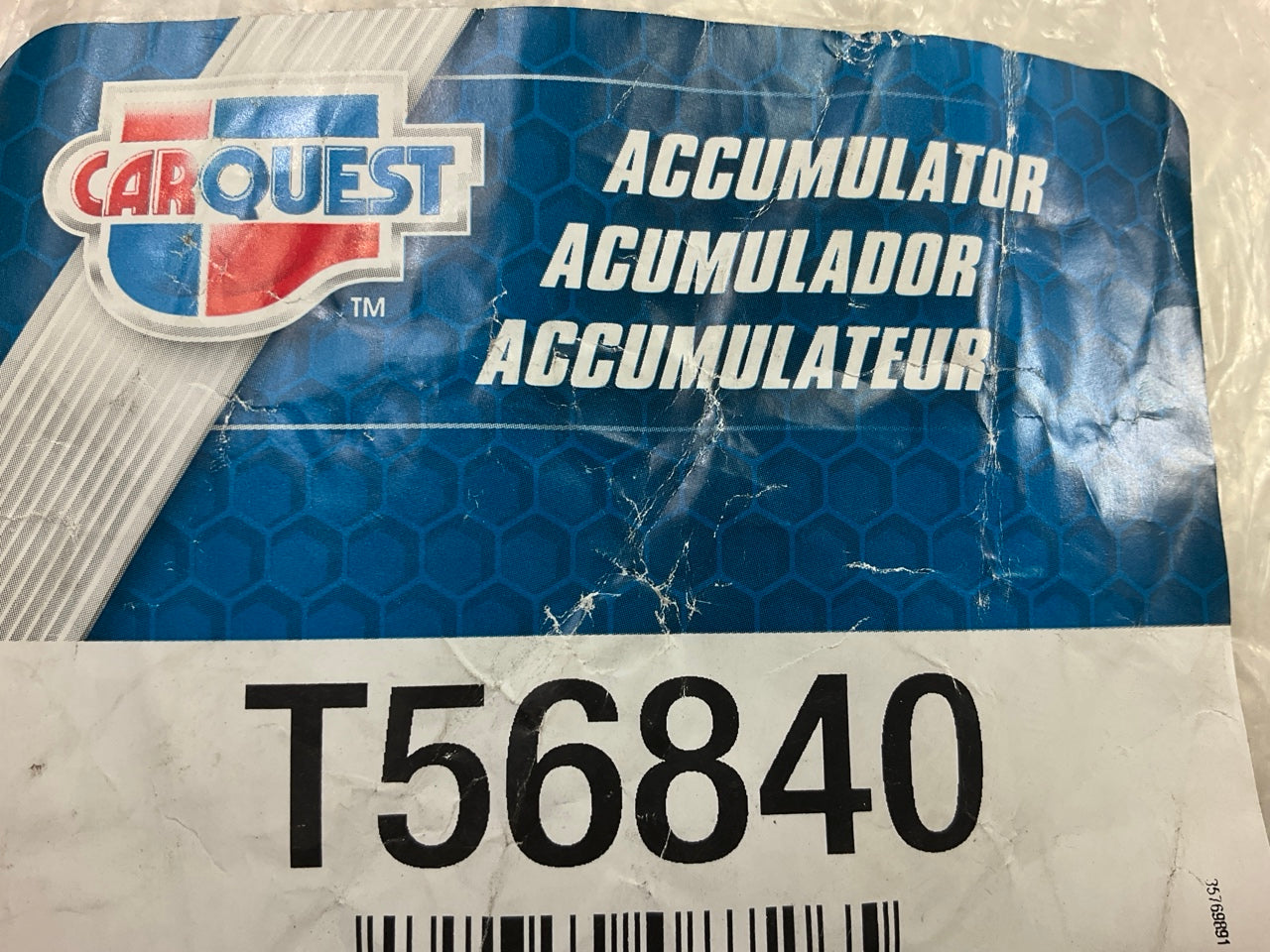 Carquest T56840 A/C Accumulator With Hose Assembly
