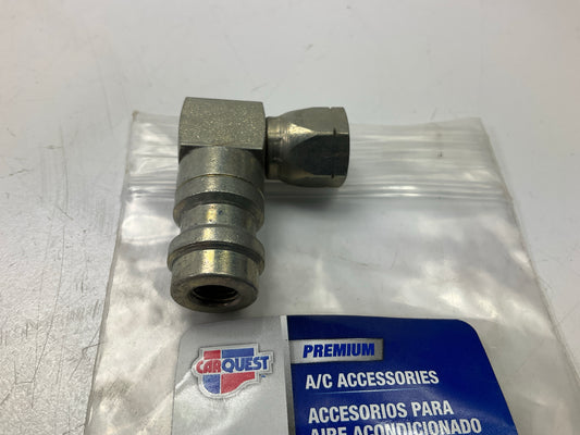 Carquest T59986 High Side 90° A/C Charging Port Retrofit Adapter Coupler
