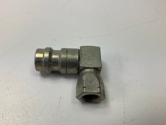 Carquest T59986 High Side 90° A/C Charging Port Retrofit Adapter Coupler