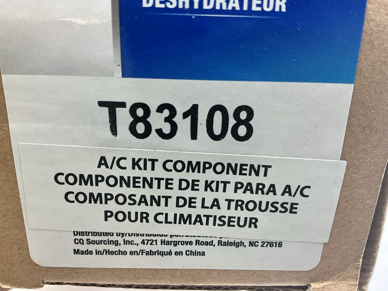 Carquest T83108 A/C Accumulator