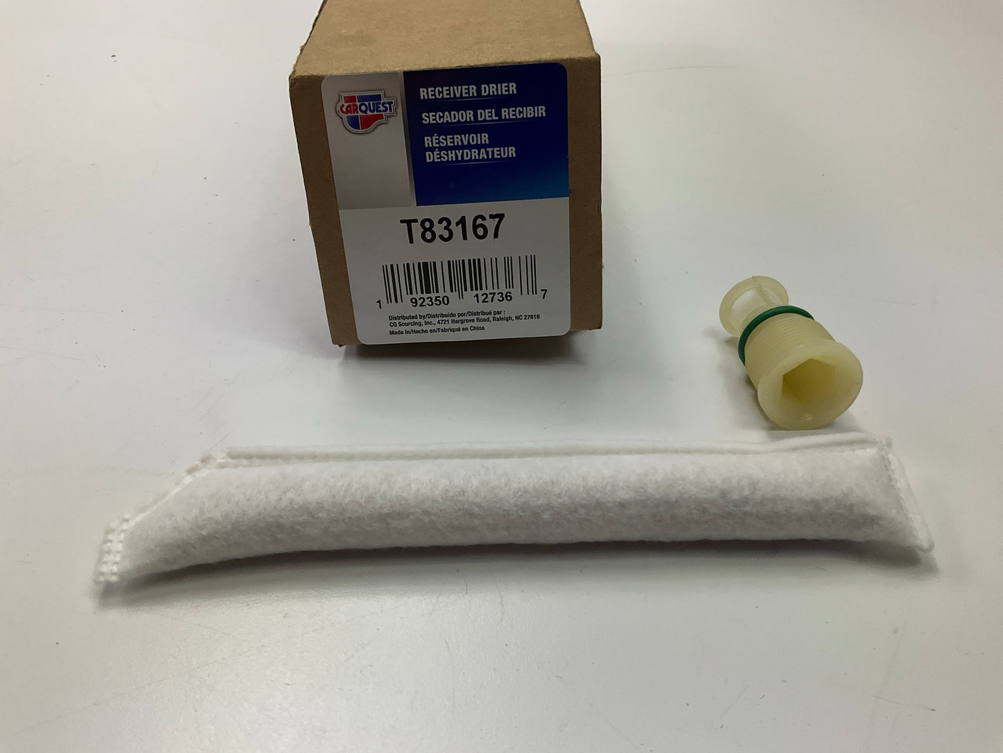 Carquest T83167 A/C Receiver Drier / Desiccant Element Bag Kit