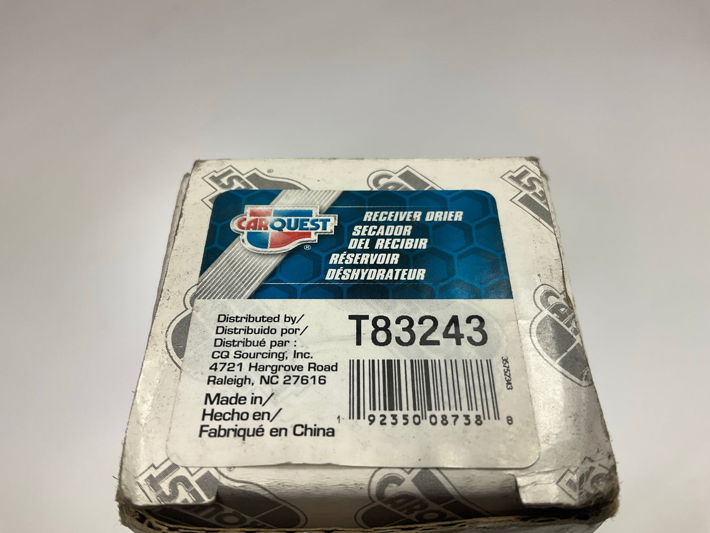 Carquest T83243 A/C Receiver Drier
